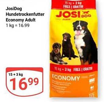 JosiDog Hundetrockenfutter Economy Adult