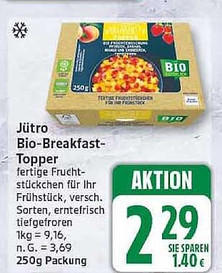 Jütro Bio-Breakfast-Topper