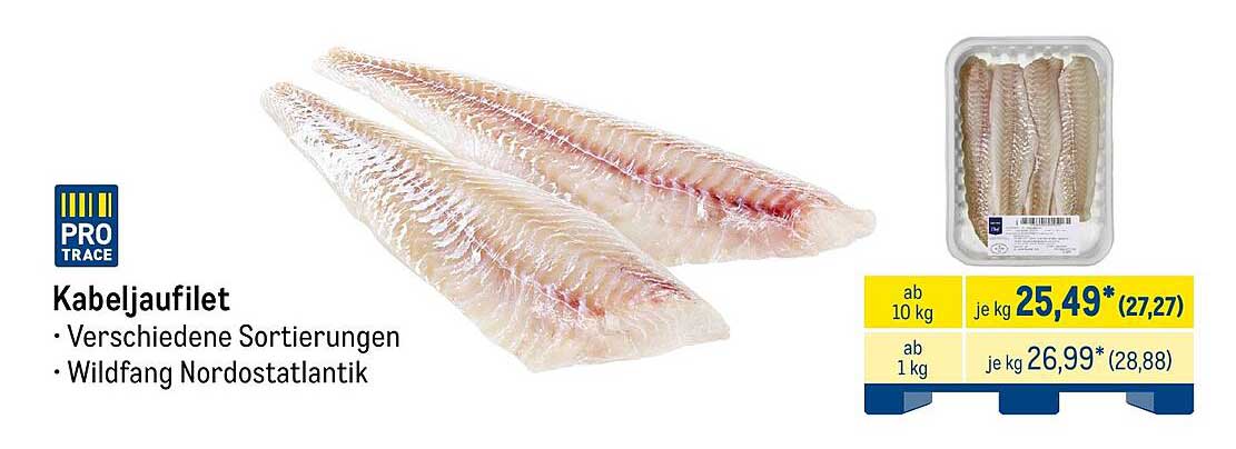 Kabeljaufilet