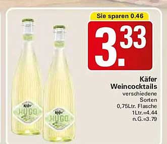 Käfer Weincocktails