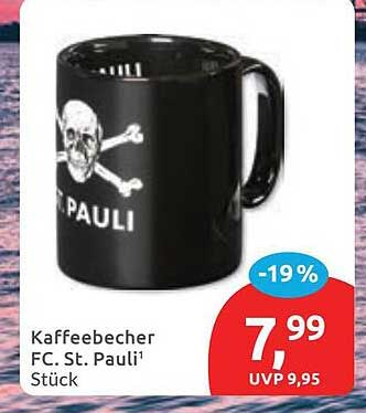 Kaffeebecher FC. St. Pauli