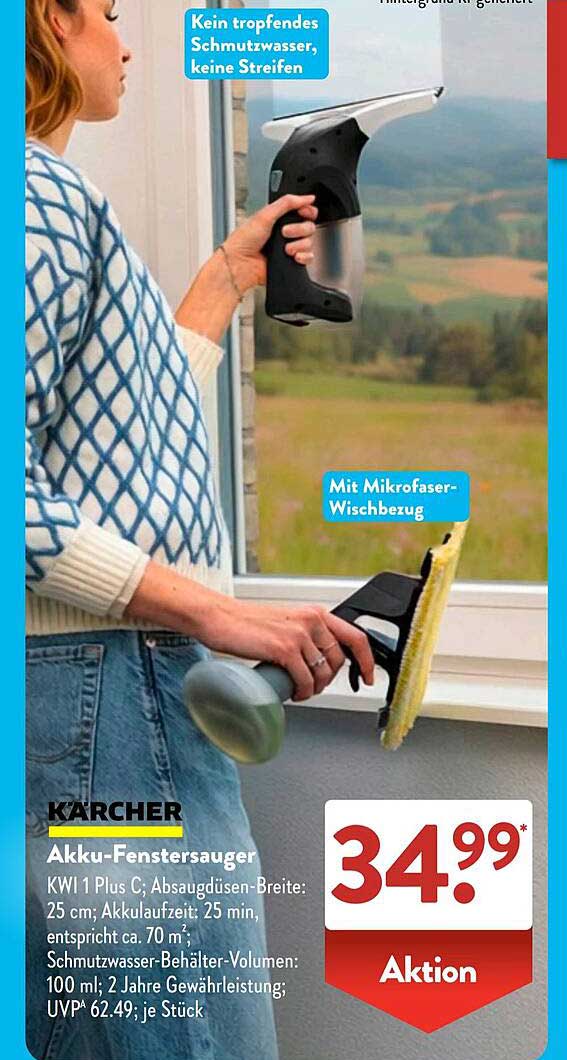 KÄRCHER Akku-Fenstersauger