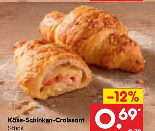 Käse-Schinken-Croissant