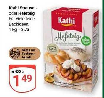 Kathi Streusel- oder Hefeteig