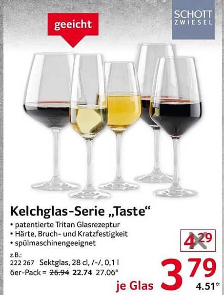 Kelchglas-Serie „Taste“