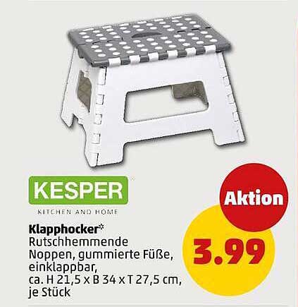 KESPER Klapphocker*