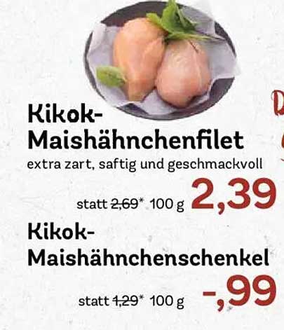 Kikok-Maishähnchenfilet extra zart, saftig und geschmackvoll