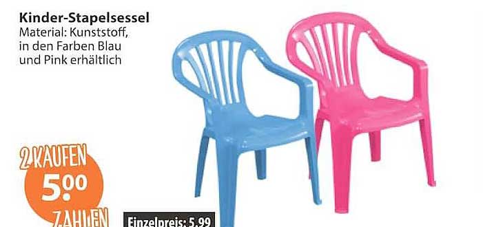 Kinder-Stapelsessel