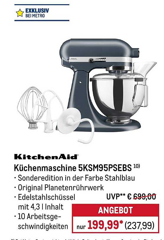 KitchenAid Küchenmaschine 5KSM95PSEBS