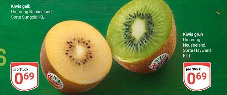 Kiwis gelb