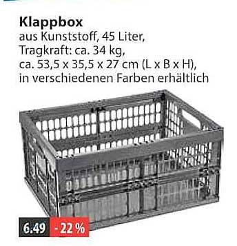 Klappbox