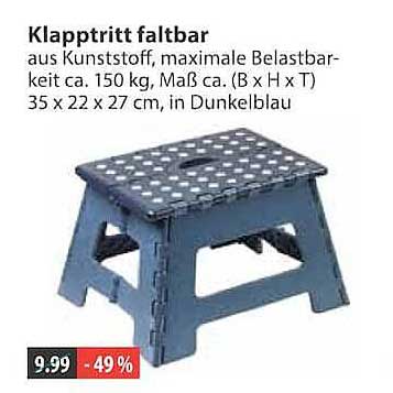 Klapptritt faltbar