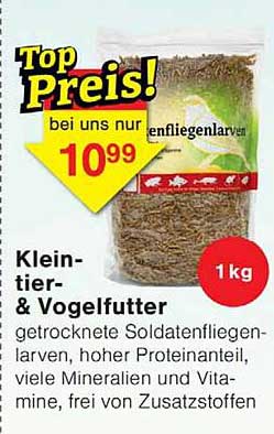 Kleintier- & Vogelfutter