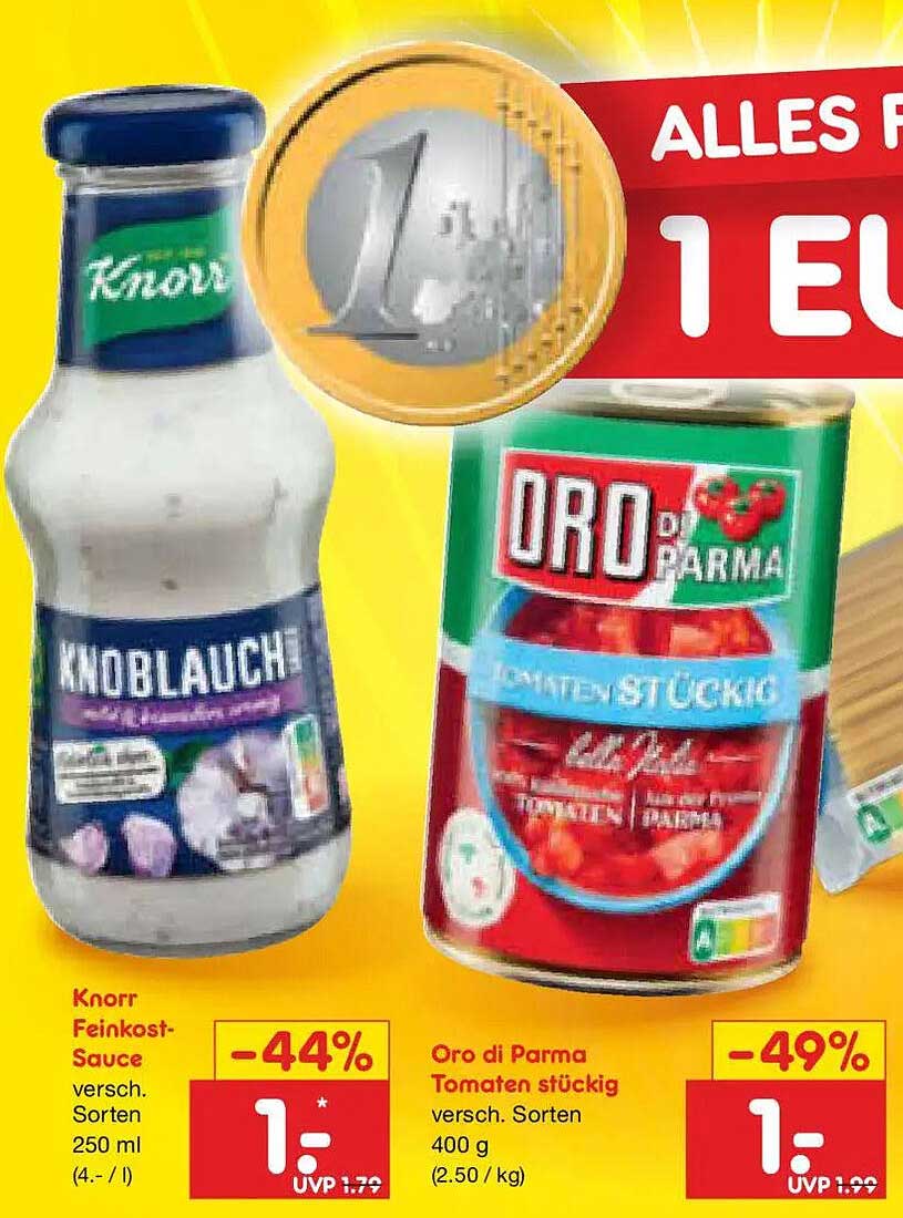 Knorr Feinkost-Sauce versch. Sorten 250 ml