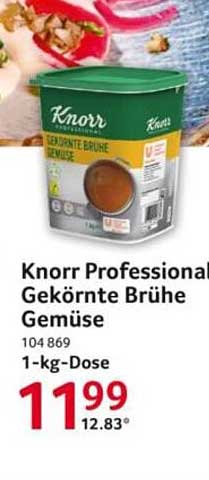 Knorr Professional Gekörnte Brühe Gemüse