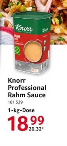 Knorr Professional Rahm Sauce
