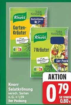 Knorr Salatkrönung versch. Sorten n.G. = 1,59 5er Packung