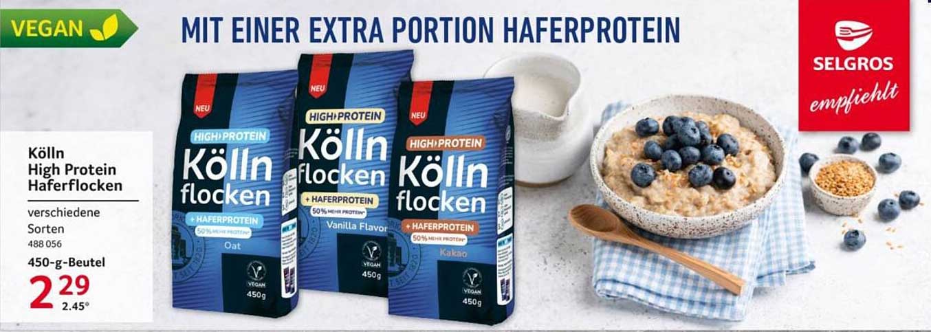 Kölln High Protein Haferflocken