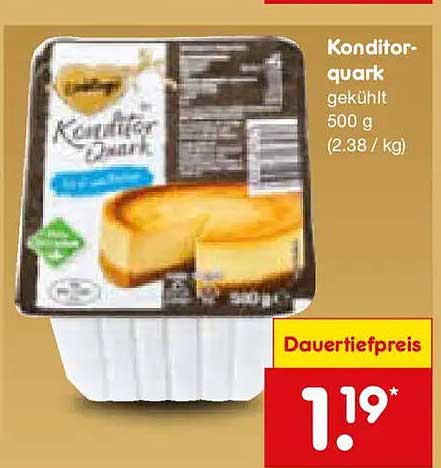 Konditorquark gekühlt