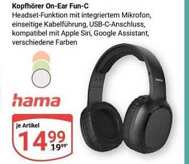 Kopfhörer On-Ear Fun-C