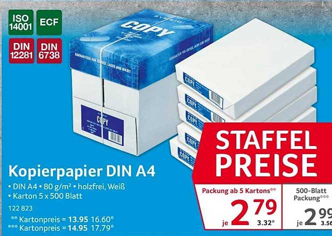 Kopierpapier DIN A4