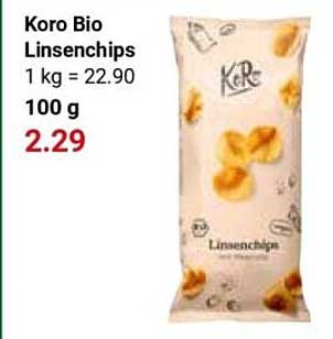 Koro Bio Linsenchips