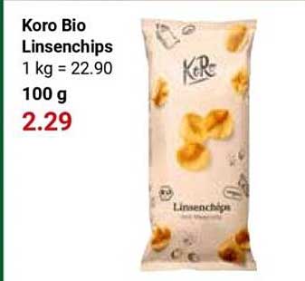 Koro Bio Linsenchips