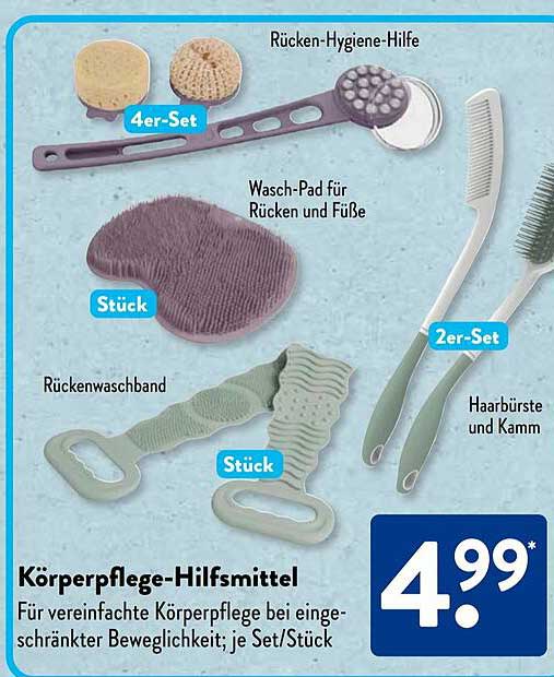 Körperpflege-Hilfsmittel
