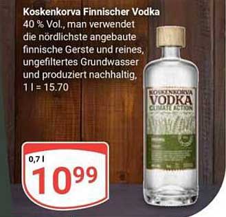 Koskenkorva Finnischer Vodka