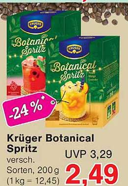 Krüger Botanical Spritz versch. Sorten, 200 g
