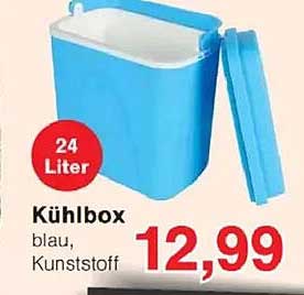 Kühlbox blau Kunststoff