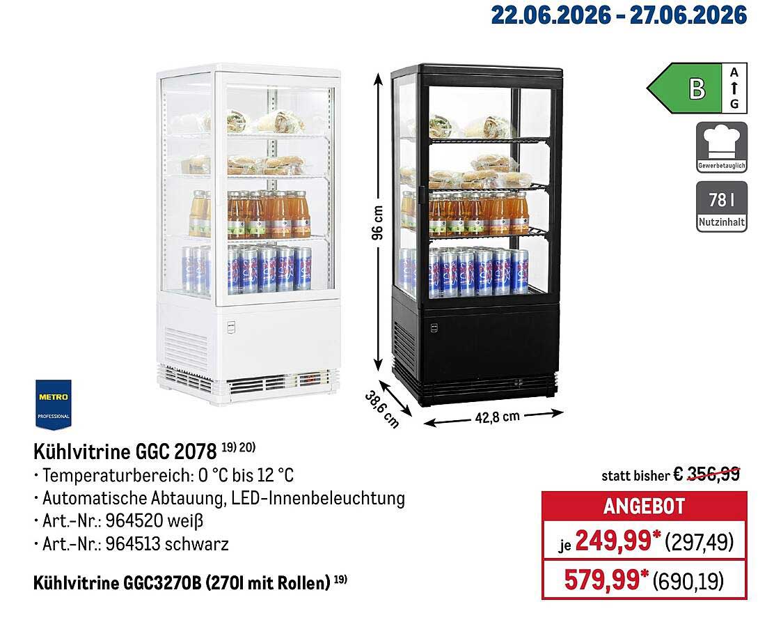 Kühlvitrine GGC 2078