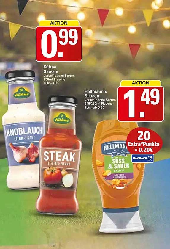 Kühne Saucen verschiedene Sorten 250ml Flasche