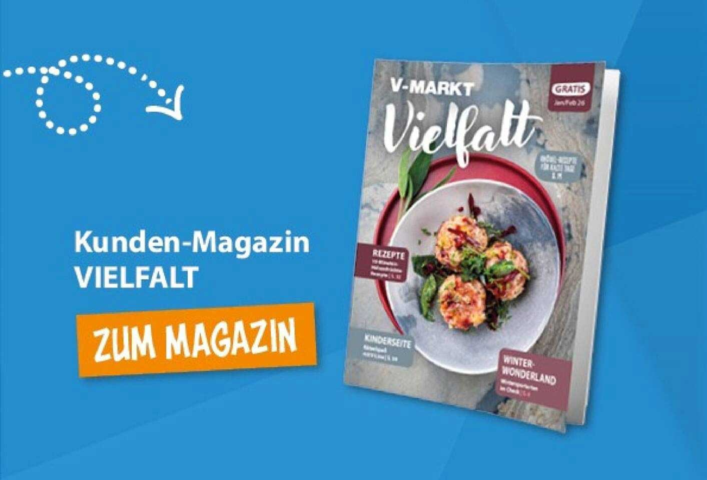 Kunden-Magazin VIELFALT ZUM MAGAZIN