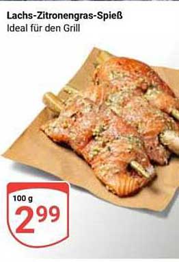 Lachs-Zitronengras-Spieß