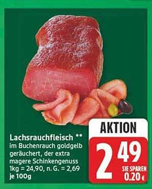 Lachsräuchfleisch **
