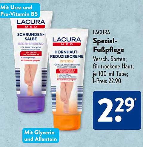 LACURA Spezial-Fußpflege