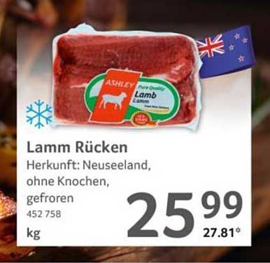 Lamm Rücken