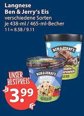 Langnese Ben & Jerry's Eis