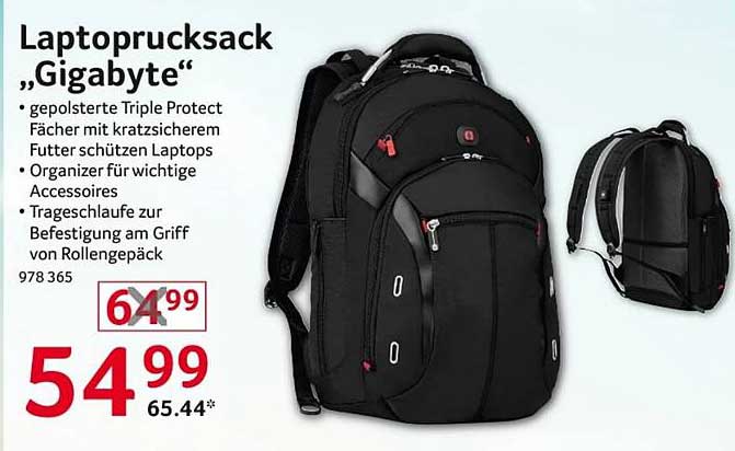Laptoprucksack „Gigabyte“