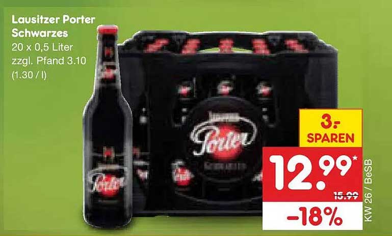 Lausitzer Porter Schwarzes
