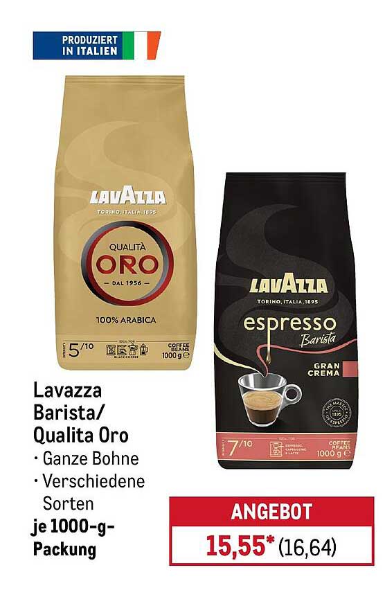 Lavazza Barista/ Qualita Oro