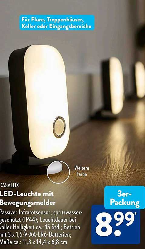 LED-Leuchte mit Bewegungsmelder
