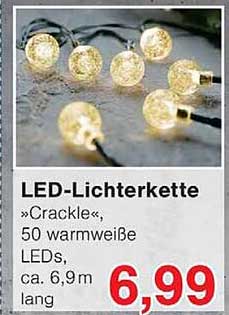 LED-Lichterkette »Crackle«