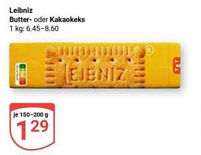 Leibniz Butter- oder Kakaokeks