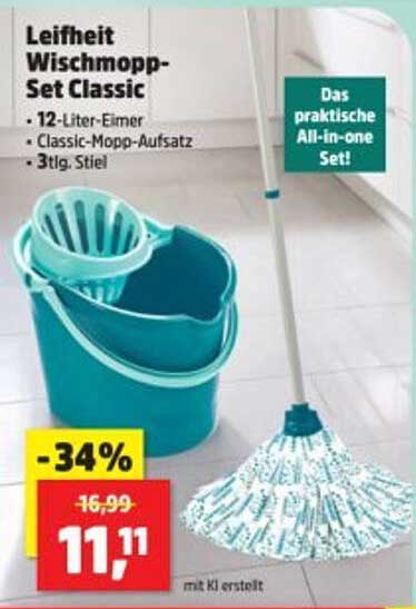 Leifheit Wischmopp-Set Classic