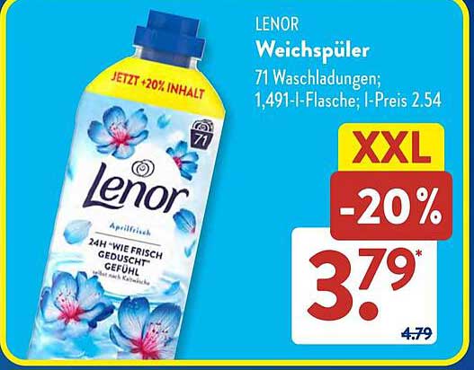 Lenor Weichspüler