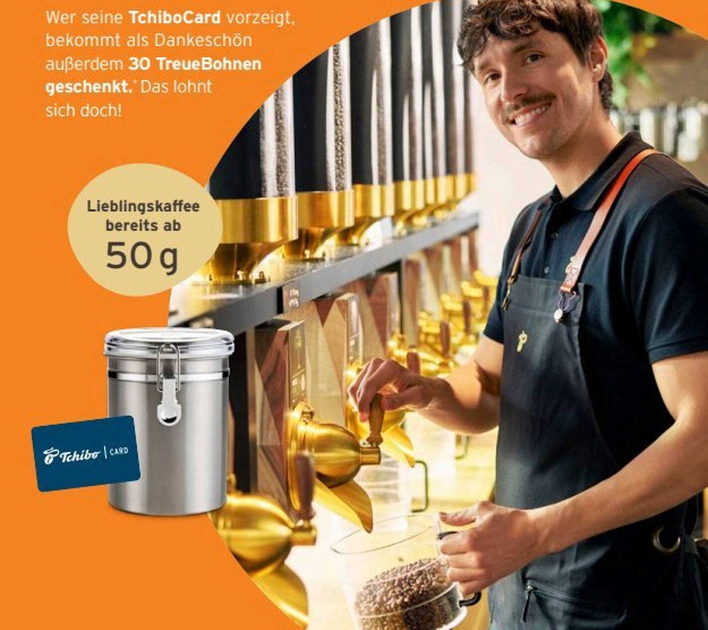 Lieblingskaffee bereits ab 50 g