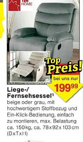 Liege-/Fernsehsessel