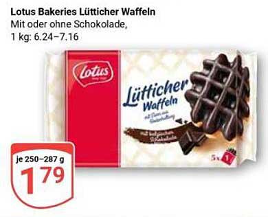 Lotus Bakeries Lütticher Waffeln